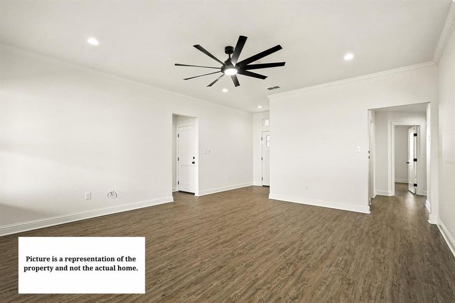 Spacious, unfurnished interior of a new home in , Abilene (Image 15).