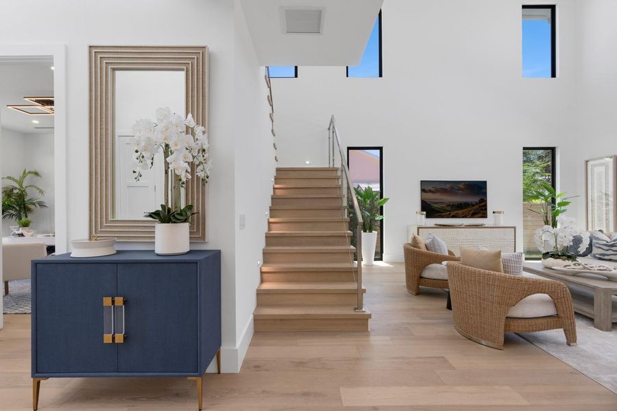 Furnished interior view inside a new home in , West Palm Beach (Image 3). Furnished interior view inside a new home in , West Palm Beach (Image 3).