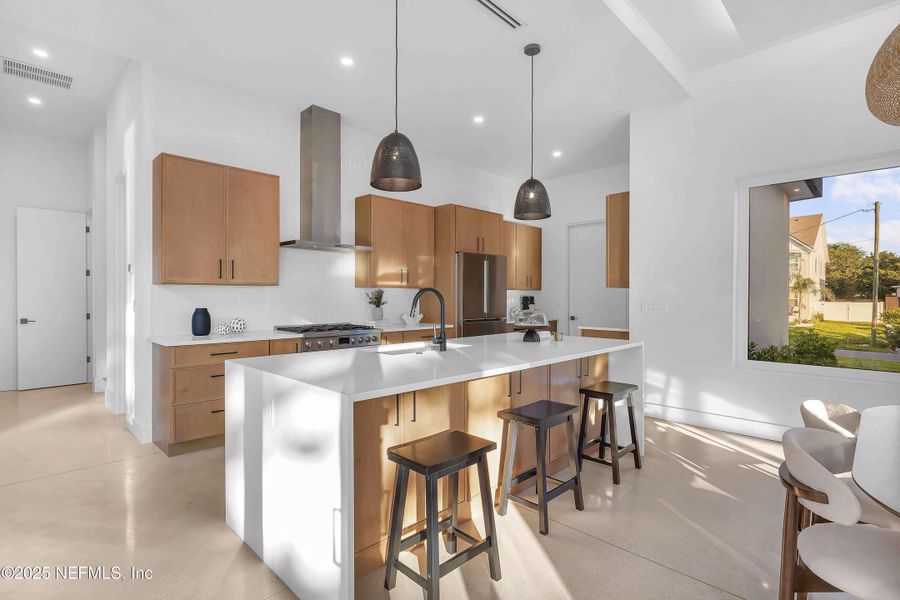 Furnished interior view inside a new home in , St. Augustine (Image 15).