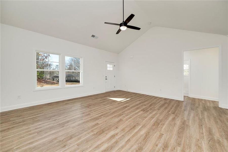 Spacious, unfurnished interior of a new home in , Buford (Image 13).