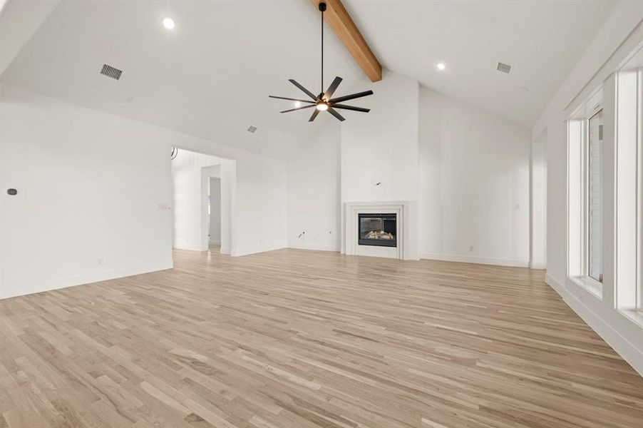 Spacious, unfurnished interior of a new home in , Haslet (Image 28).
