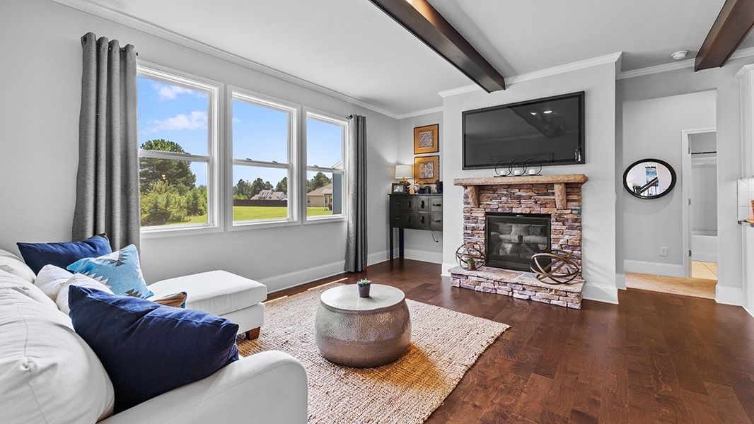 Furnished interior view inside a new home in Genesee, Newnan (Image 36).