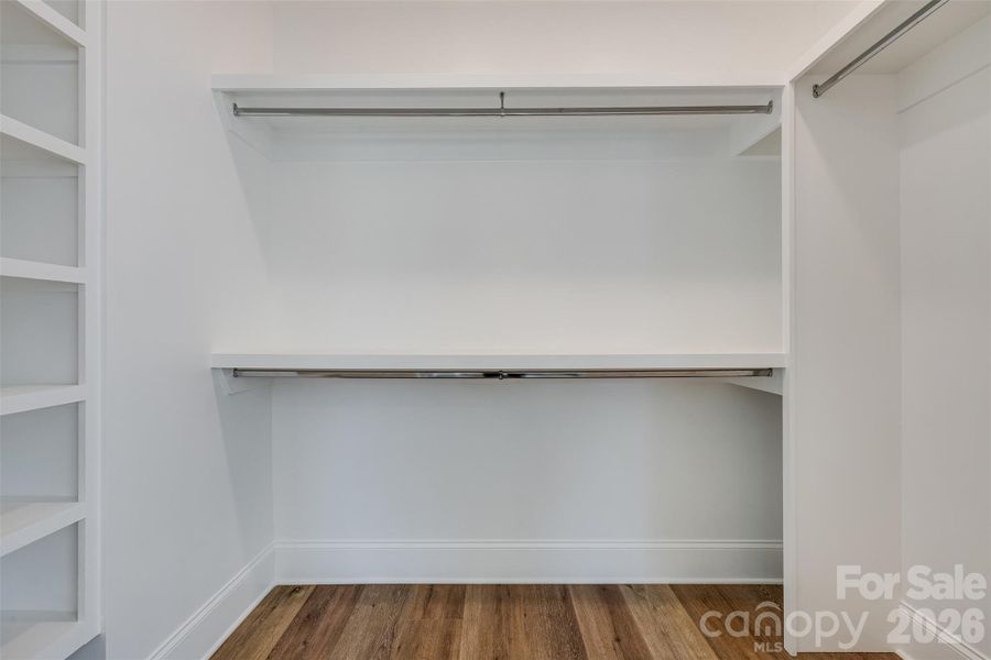 Primary bedroom closet