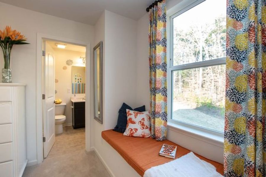 Representative furnished interior of a home built from the Bedford by True Homes in Stonebridge Fairways, Monroe (Image 28).
