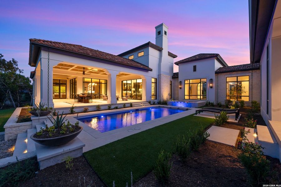 Exterior details and patio area of a home in , Boerne (Image 3).