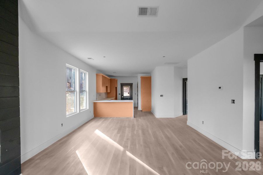 Spacious, unfurnished interior of a new home in , Albemarle (Image 15).