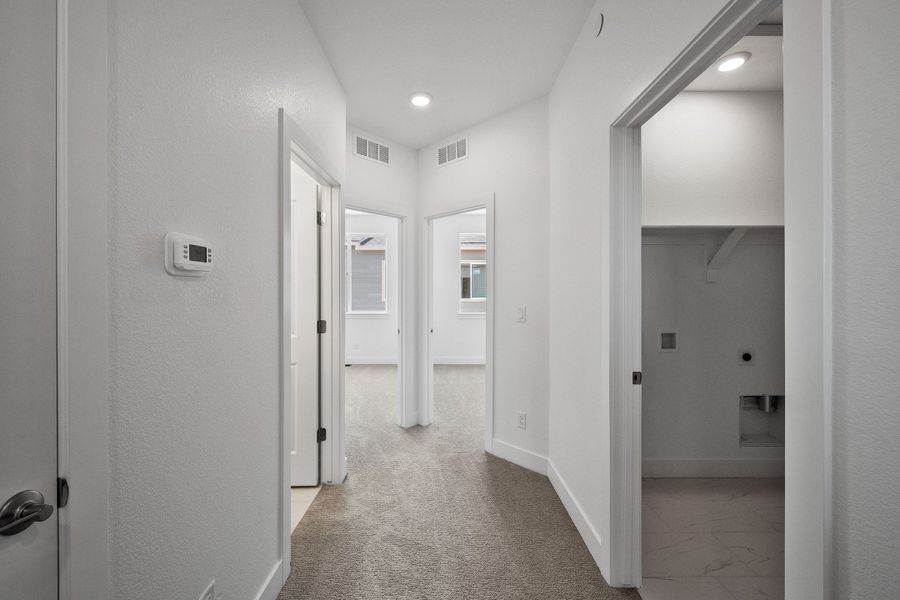 Spacious, unfurnished interior of a new home in Berkeley Villas, Denver (Image 31). Spacious, unfurnished interior of a new home in Berkeley Villas, Denver (Image 31).