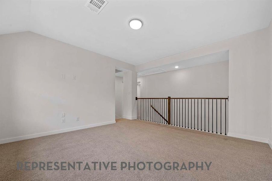 Spacious, unfurnished interior of a new home in Wellington, Haslet (Image 17). Spacious, unfurnished interior of a new home in Wellington, Haslet (Image 17).