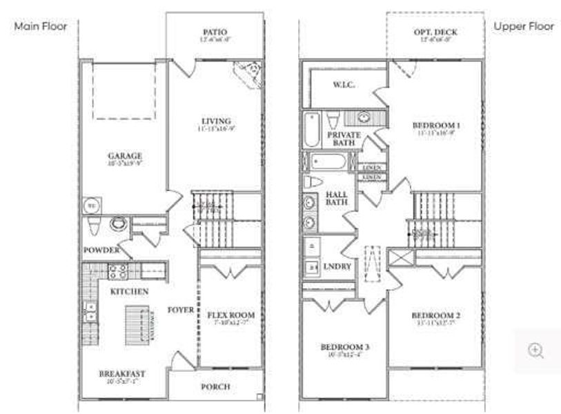 2D floor plan layout of this home in , Athens, GA (Image 5). 2D floor plan layout of this home in , Athens, GA (Image 5).
