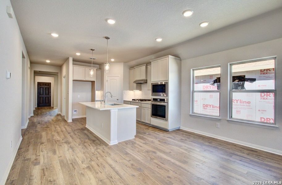 Furnished interior view inside a new home in Sunflower Ridge, New Braunfels (Image 8).