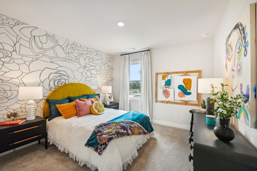 Representative furnished interior of a home built from the Essex by Taylor Morrison in Bennett Farm, Loganville (Image 26).