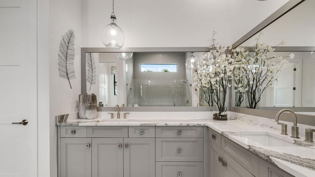 Furnished interior view inside a new home in Mosaic, Port St. Lucie (Image 11). Furnished interior view inside a new home in Mosaic, Port St. Lucie (Image 11).