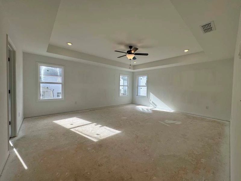 Primary Bedroom Construction Progress