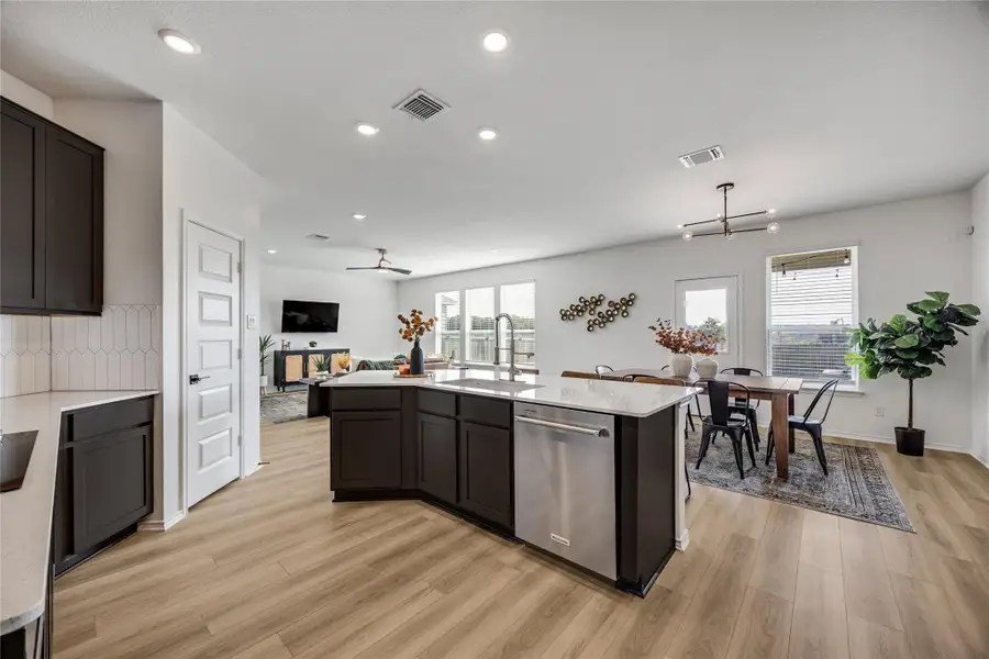 Furnished interior view inside a new home in Retreat at San Gabriel, Georgetown (Image 3).