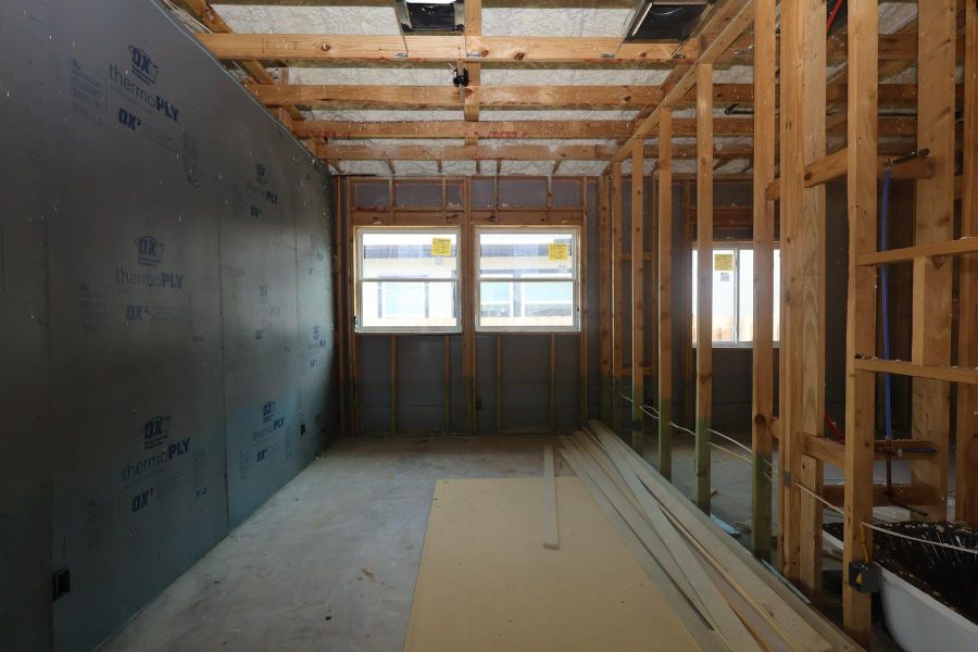 In-progress construction of a new home in COLTON - Reserve Collection, Todd Mission, TX (Image 18).