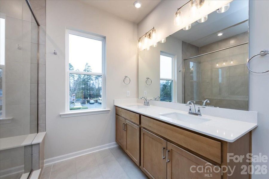 Dual Vanity Primary Bathroom