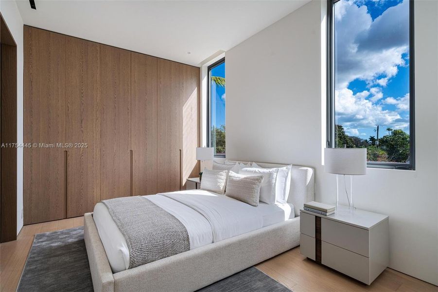 Furnished interior view inside a new home in , Miami (Image 3).