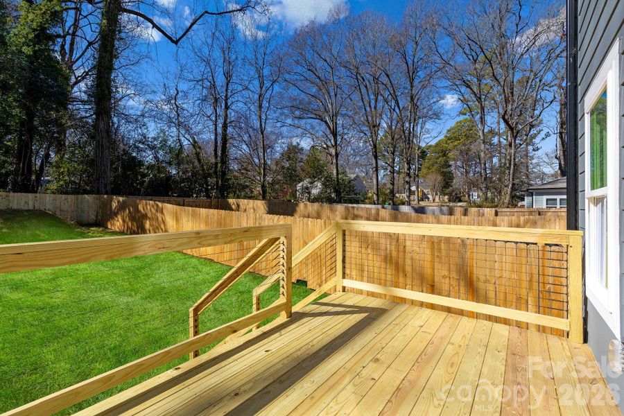Exterior details and patio area of a home in , Charlotte (Image 3). Exterior details and patio area of a home in , Charlotte (Image 3).