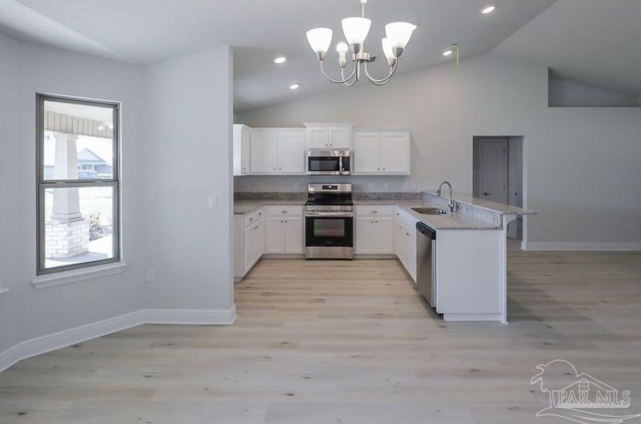 Furnished interior view inside a new home in Blossom Grove, Milton (Image 4).