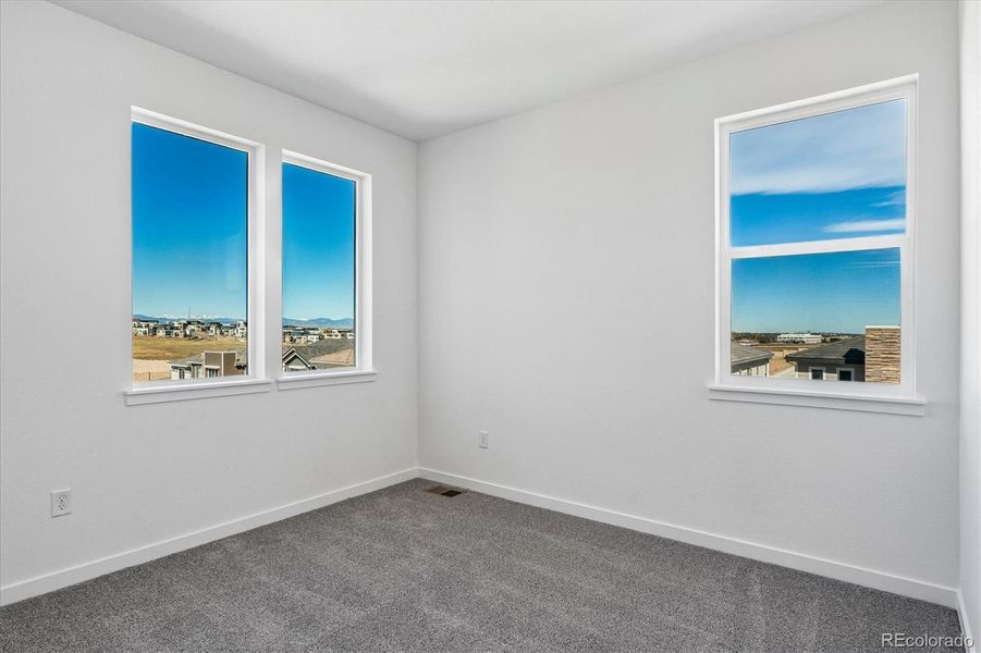 Spacious, unfurnished interior of a new home in The Summit at Meridian, Englewood (Image 22).