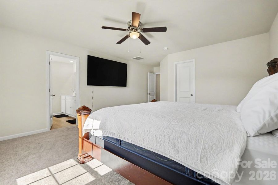 Furnished interior view inside a new home in Sullivan Farm, Statesville (Image 6).