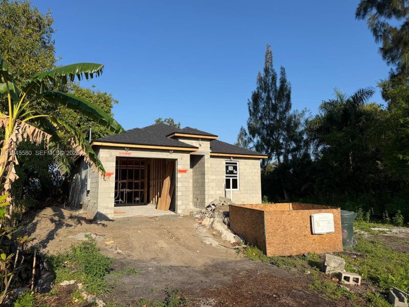 In-progress construction of a new home in , Fort Myers, FL (Image 11).