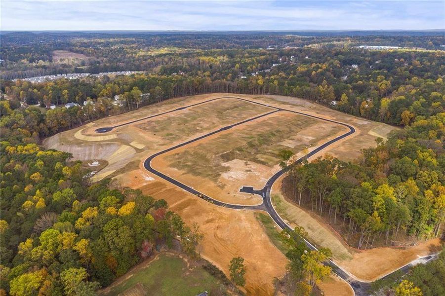 Site preparation for new homesites in Pickens Bluff, Dallas (Image 39).