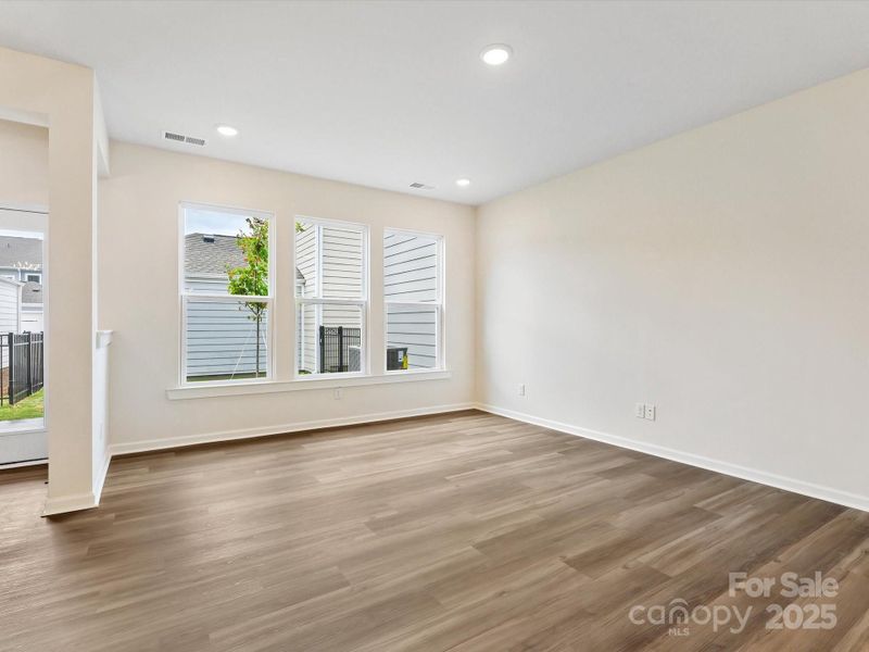Spacious, unfurnished interior of a new home in North Creek Village - Townhomes, Huntersville (Image 29).