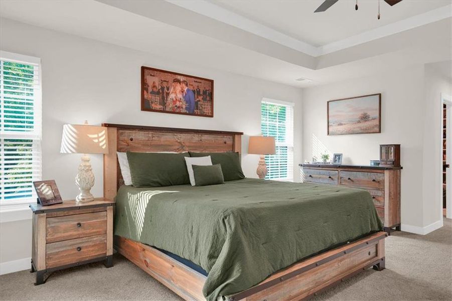 Furnished interior view inside a new home in , Fayetteville (Image 78).