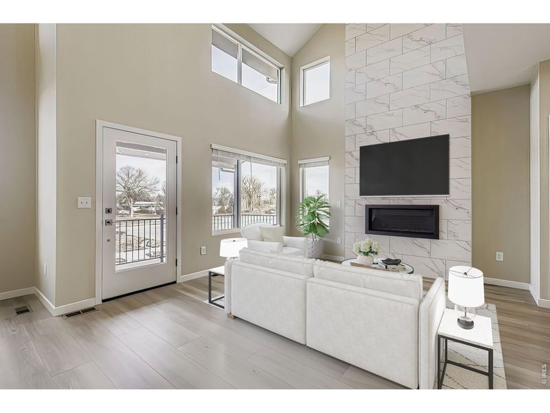 Furnished interior view inside a new home in Northfield, Fort Collins (Image 6).