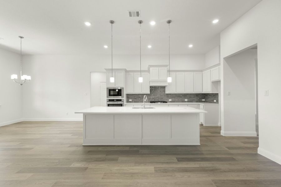 Furnished interior view inside a new home in Kentsdale Farms, DeSoto (Image 4).