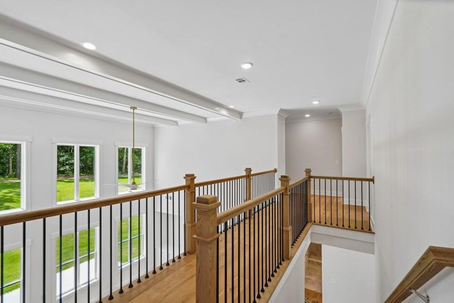 Spacious, unfurnished interior of a new home in Arden on Lanier, Cumming (Image 43).