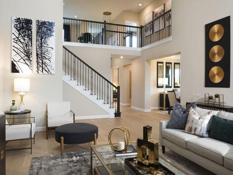 Photo is not of the actual home, but is an inspirational photo of builder’s model home and may depict options, furnishings, and/or decorator features that are not included.