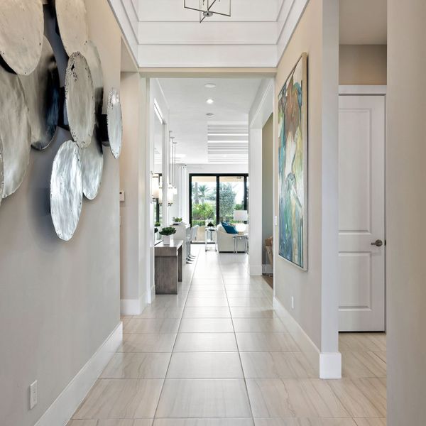 Representative furnished interior of a home built from the Madison by Kolter Homes in The Cove at Park Trace, Stuart (Image 4).