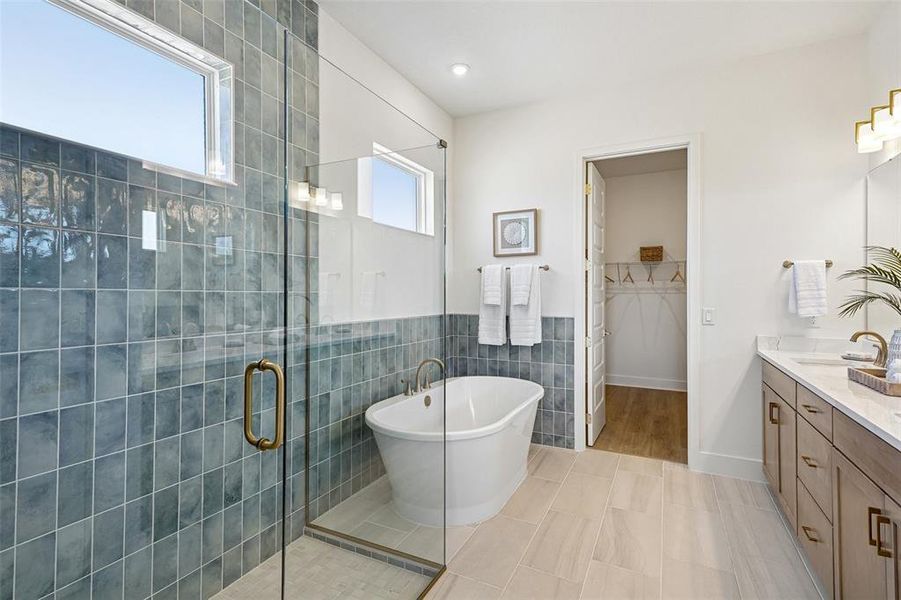 Furnished interior view inside a new home in Northlake at Ovation, Winter Garden (Image 17).