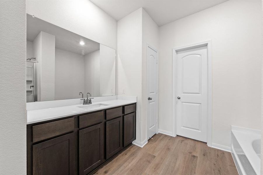 Furnished interior view inside a new home in , Fort Worth (Image 3).