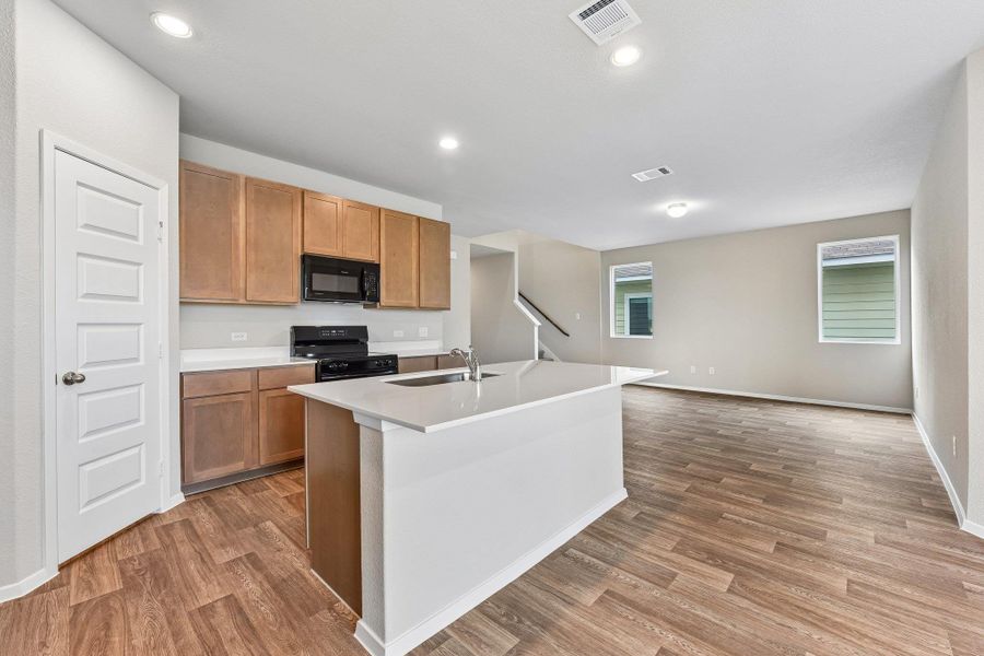 Furnished interior view inside a new home in Cascade, Liberty Hill (Image 9).