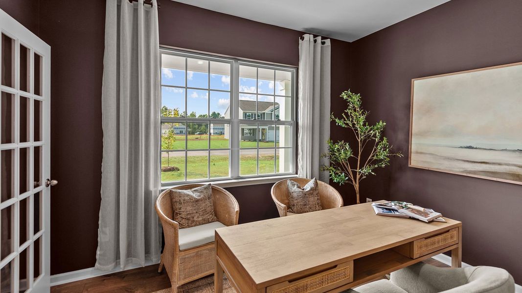 Furnished interior view inside a new home in Bedford Place, Wilson (Image 7).