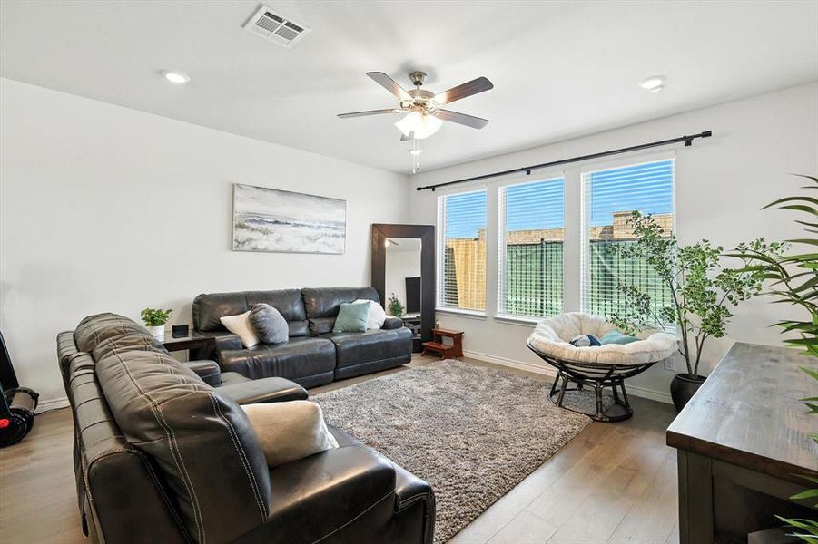 Furnished interior view inside a new home in , Anna (Image 27).