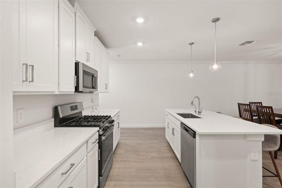 Furnished interior view inside a new home in Southshore Bay Active Adult, Wimauma (Image 6).