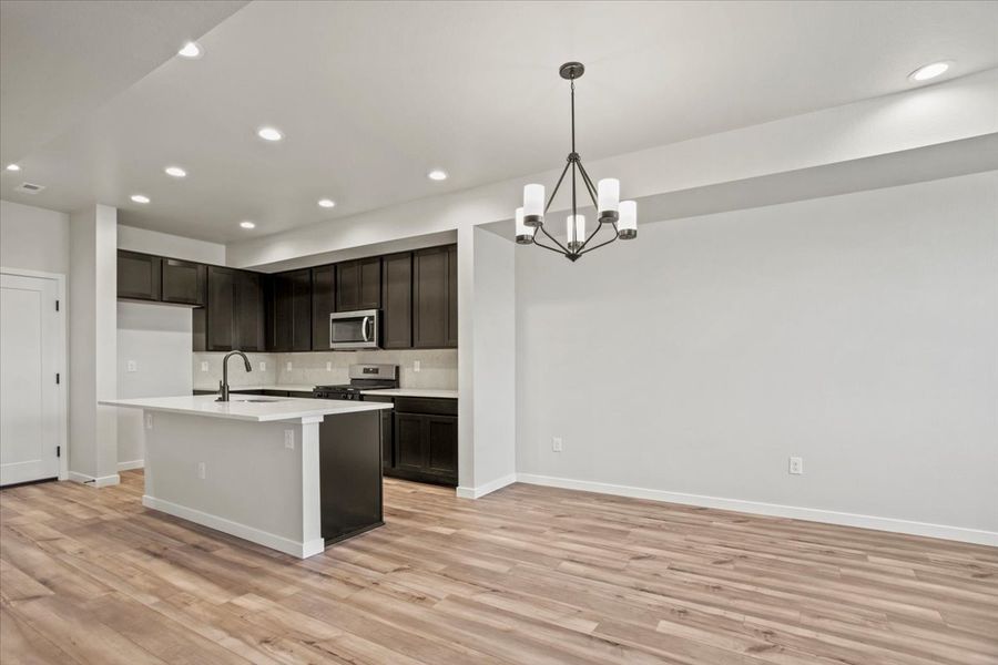 Furnished interior view inside a new home in Arras Park, Thornton (Image 6).