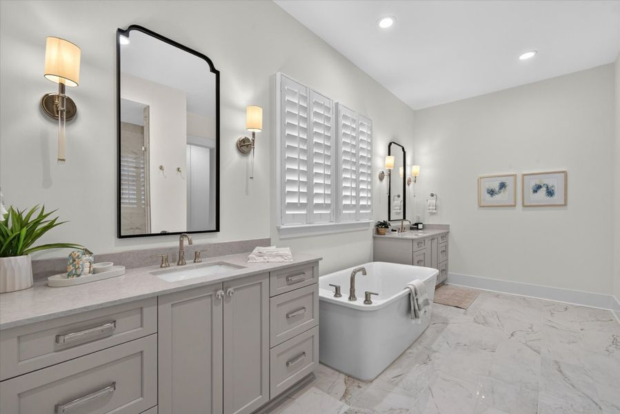 Furnished interior view inside a new home in Riverchase Estates, Lancaster (Image 26).