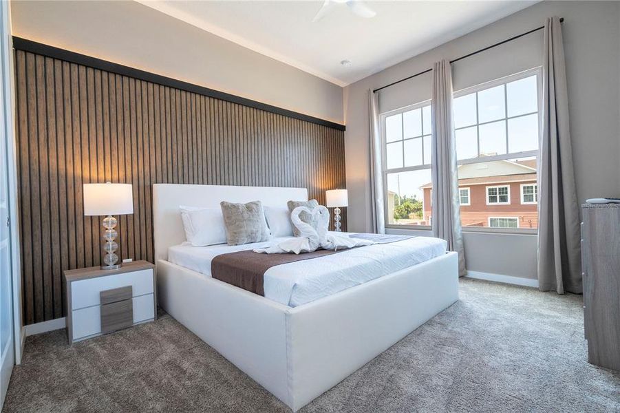 Furnished interior view inside a new home in , Kissimmee (Image 16).