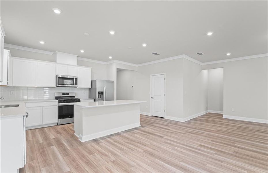 Furnished interior view inside a new home in Overland, Locust Grove (Image 12).