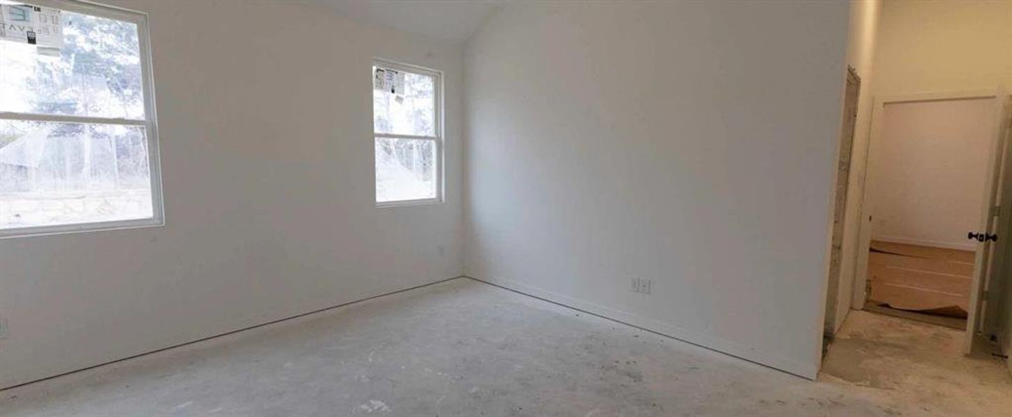 Primary Bedroom Construction Progress Primary Bedroom Construction Progress