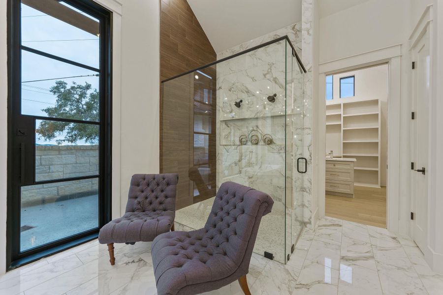 Furnished interior view inside a new home in , Johnson City (Image 33).