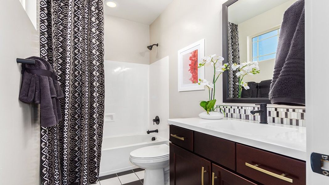 Representative furnished interior of a home built from the Pinnacle by Taylor Morrison in Tierra Montana Encore Collection, Laveen (Image 30). Representative furnished interior of a home built from the Pinnacle by Taylor Morrison in Tierra Montana Encore Collection, Laveen (Image 30).