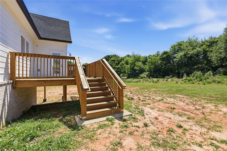 Exterior details and patio area of a home in , Snellville (Image 24).