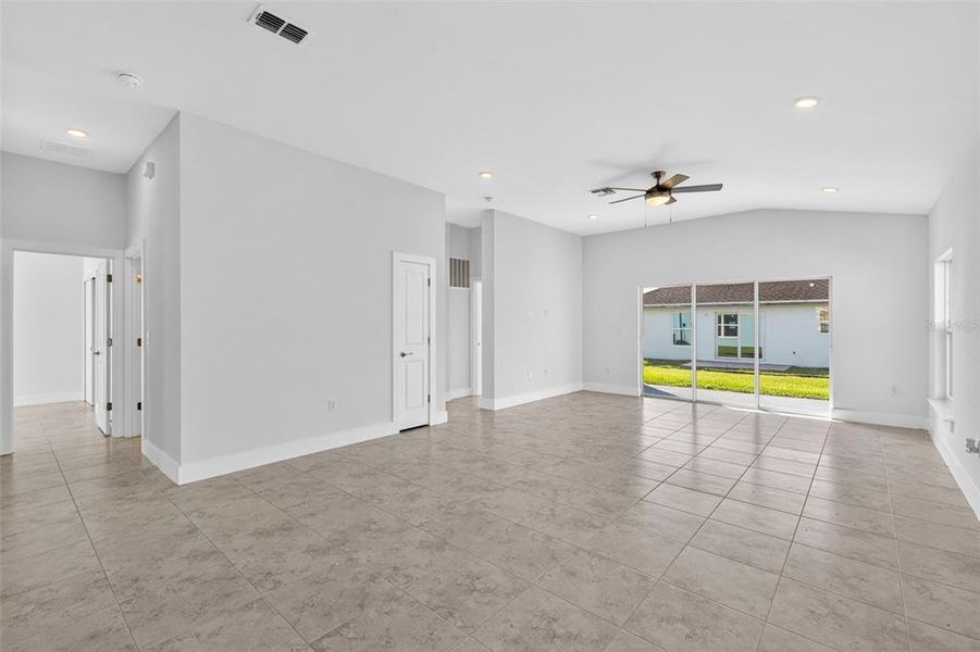 Spacious, unfurnished interior of a new home in , Port Charlotte (Image 28).