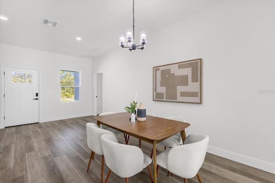 Furnished interior view inside a new home in , Ocala (Image 12). Furnished interior view inside a new home in , Ocala (Image 12).